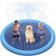thumbnail image 3 of Alfombrilla rociadora de agua para mascotas, esterilla de refrigeración para piscina inflable, bañera de PVC para cachorros, Verano, 3 of 4