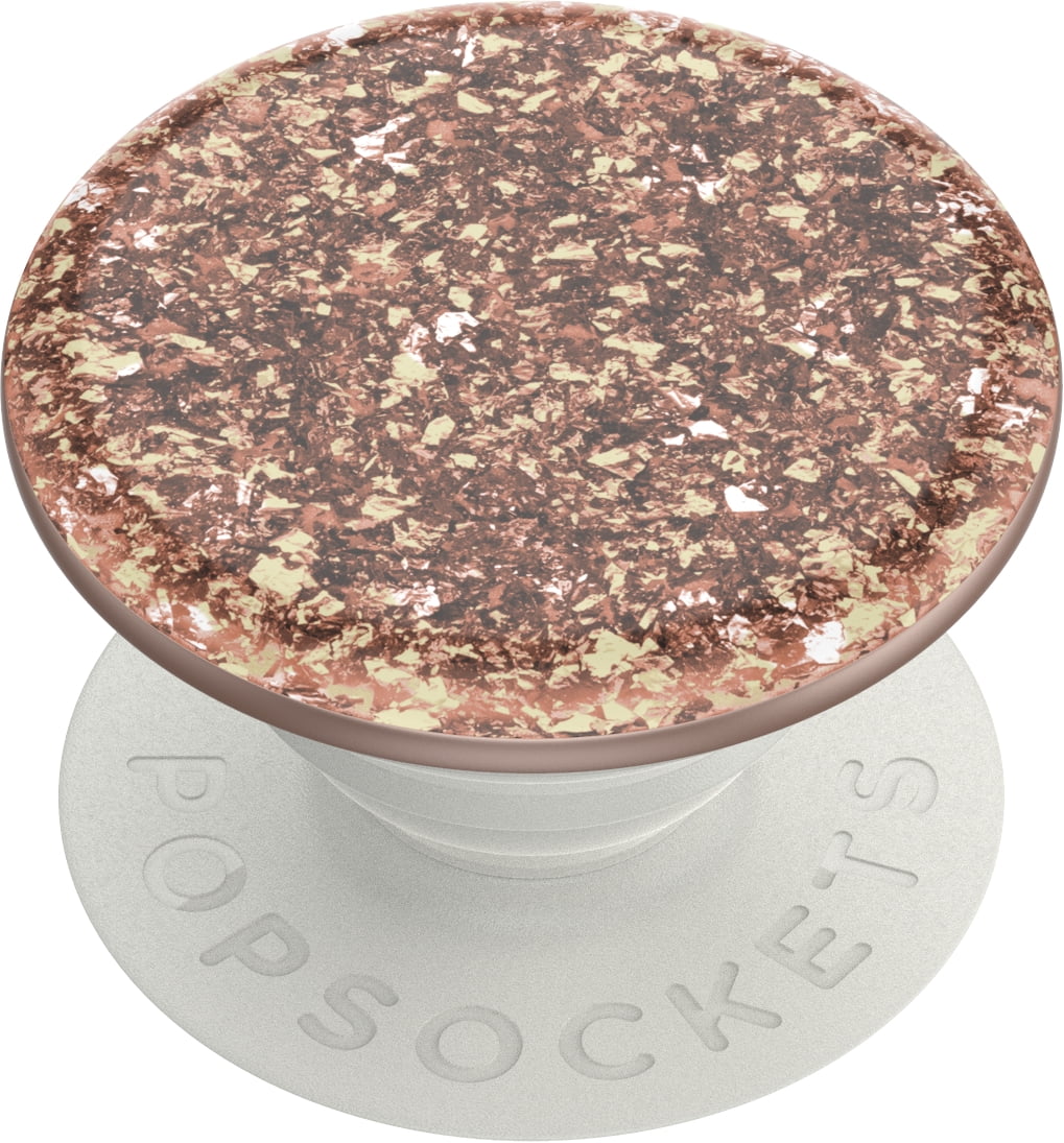 PopSockets PopGrip Cell Phone Confetti Grip & Stand - Rose Gold