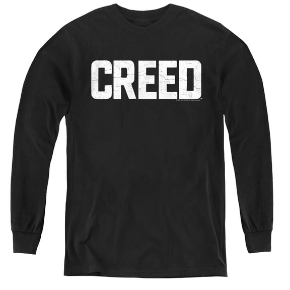 Creed - Cracked Logo - Youth Long Sleeve Shirt - Medium