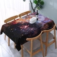 thumbnail image 5 of Galaxy Tablecloths Polyester Table Cloth for Kitchen Dinning Table Washable Table Cover for Parties Wedding Picnic, 5 of 6