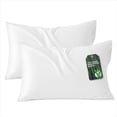 thumbnail image 1 of Fundas de Almohada Bedsure con Cierre King Size de Bambú y Rayón x2, 1 of 9
