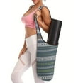 thumbnail image 2 of Doyogi Yoga Mat Bag with Large Size Open Pocket and Zipper Pocket Yoga Mat Strap Bag Carrier Bag Fit Most Size for Ladies, 2 of 6