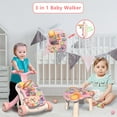 thumbnail image 2 of QDRAGON 3 en 1 Baby Walker y centro de actividades para bebés y niñas, niños pequeños, aprender a caminar, sentarse para estar de pie, juguetes de aprendizaje temprano para bebés de 6 a 12 meses,, 2 of 5