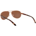 thumbnail image 6 of Oakley Tie Breaker Prizm Tungsten Polarized Pilot Ladies Sunglasses OO4108 410817 56, 6 of 7