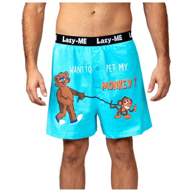 Lazy Me Boxeurs Humoristiques pour Hommes, Cadeaux Gag pour Lui