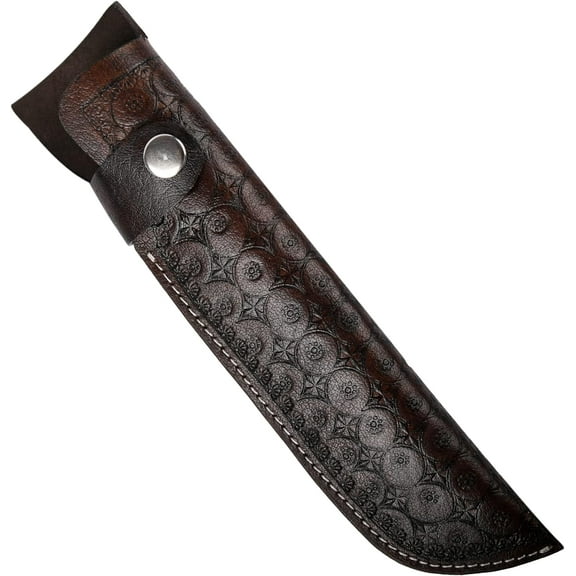 Hulara Genuine Leather Knife Sheath Handmade Real Leather Knife Sheaths With Belt Loop Pocket Knife Sheath For Belt 7 Inch Blade Fits Knife Holster Shop Knife Sheaths