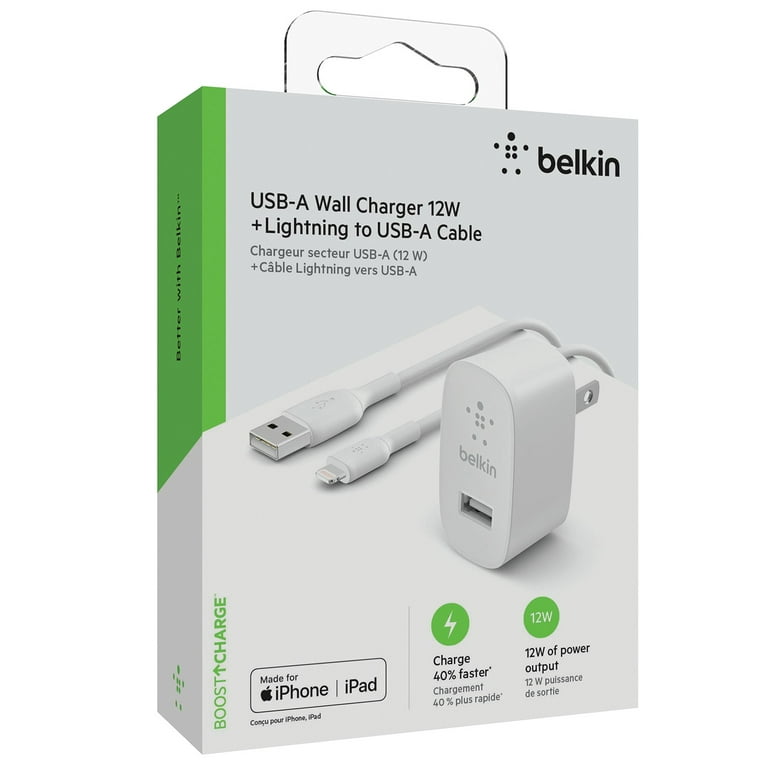UGREEN - USB-A QC3. 0 Chargeur rapide 18.W pour Apple iPhone / iPad /  Samsung - Wit