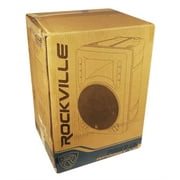 (2) Rockville RPG8BT 8 Powered DJ PA Speakers BlueTooth, USB, SD - 800w