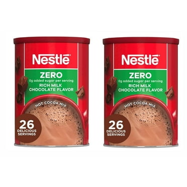 Nestle Hot Cocoa Mix, Fat Free With Calcium, 7.33 Oz - Pack of 2