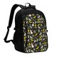 thumbnail image 1 of Fotbe cartoon Skull spider web Mochila con Estampado y Puerto USB para Hombre y Mujer, Mochila Antirrobo, Mochila de Viaje, Mochila Escolar, Mochila Universitaria, 1 of 7