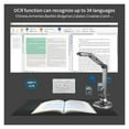 thumbnail image 4 of 2-in-1 USB Document Camera & Book Scanner, Webcam W/ Auto 8 Mega-pixel HD A3 Scanning LED Light Scanner For Live Teachers, 4 of 7