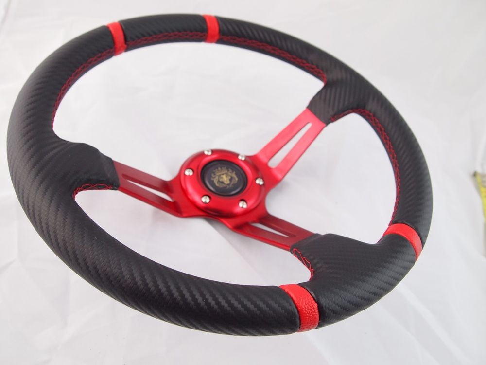 Ezgo POLARIS Ranger steering wheel golf cart W/ Adapter 3 spoke Club