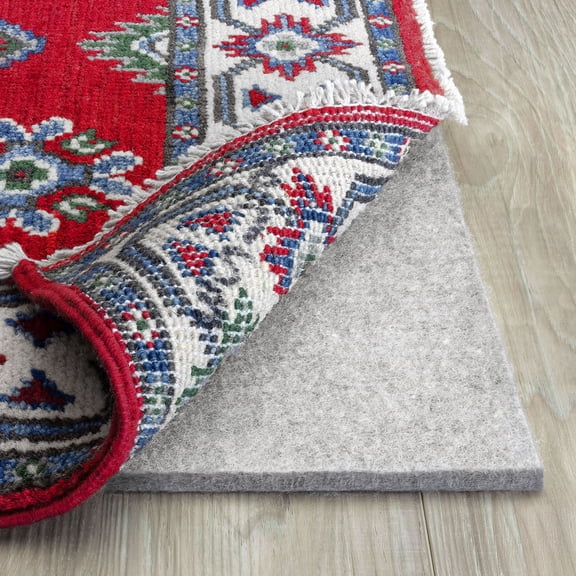 RUGPADUSA - Eco-Plush - 8'x10' - 1/4" Thick - 100% Felt - Premium Cushioned Rug Pad - Available in 3 Thicknesses, Many Custom Sizes