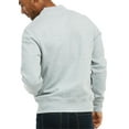 thumbnail image 2 of Men's Full-Zip FLEECE Bomber Jacket, Heather Grey 2XL, 2 of 3