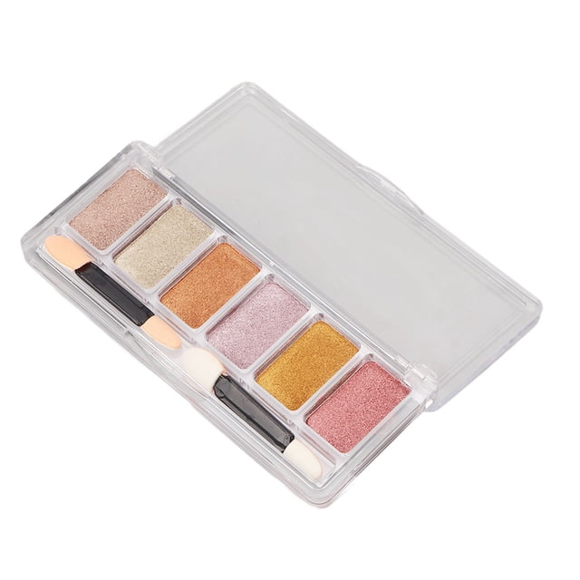 Metallic Mirror Powder, 6 Colors Manicure Nail Chrome Powder Versatile For Home