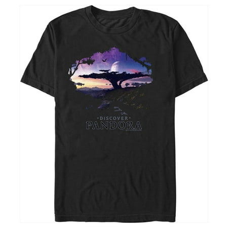 Men's Avatar Discover Pandora Graphic Tee Black Large
