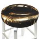 thumbnail image 3 of Balery Golden Lips Modern Sculpture Fundas de asiento para taburete de bar redondo de tela de terciopelo ajustables que protegen de arañazos y manchas para sillas de 14 a 17 pulgadas.-13 inch, 3 of 7