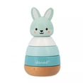thumbnail image 1 of Janod - Stacking Rabbit - 2 In 1 Building Toy - Manipulation and Handling Game - Wood - Motor Skills - Early-Learning - For Babies and Toddlers - From 12 Months, 1 of 6