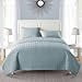 thumbnail image 3 of VCNY Home Nina Bedding Collection Luxury Premium Ultra Soft Quilt Coverlet, Comfortable 3 Piece Set, Modern Geometric Design For Home Hotel Decor, Full/Queen, Blue, 3 of 4