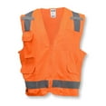 thumbnail image 3 of Radians Men's SV7 Surveyor Type R Class 2 Safety Vest Hi-Vis Orange - SV7O, 3 of 7