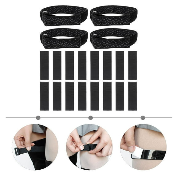 ETHZZLE 2Sets Elastic Boot Straps Knee-High Boots Accessories for Women Anti-Slip Fixed Straps