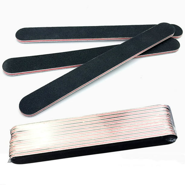 50Limas de Uñas Profesionales , Lima Uñas Gel 100/180, Limas para Uñas de Doble Cara Set Gel Acrílico Limas uñas con Lavable, para Uso Doméstico y Salón ShuxiuWang 1327537017431