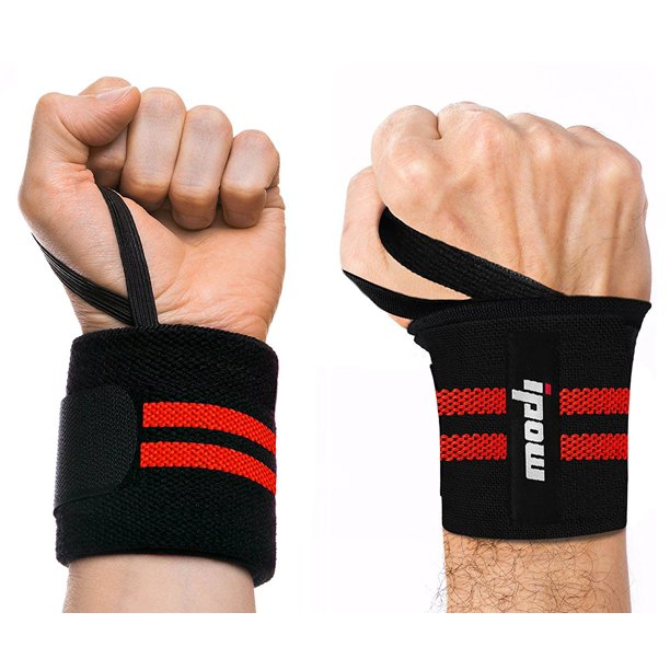 IPOW Weight Lifting Wrist Straps 18.5" Wrist Brace with Thumb Support