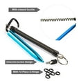 thumbnail image 4 of Lure Bait Neko Rig Wacky Rig Tool Worm O Ring Wacky Ring Kit Bass Senko Soft Bait Fishing Tackle Set Gold, 4 of 6