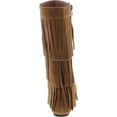 thumbnail image 4 of I LOVE KIDS AVA-18K Children's 3-Layers Fringe Moccasin Style Mid-calf Boots, 4 of 7