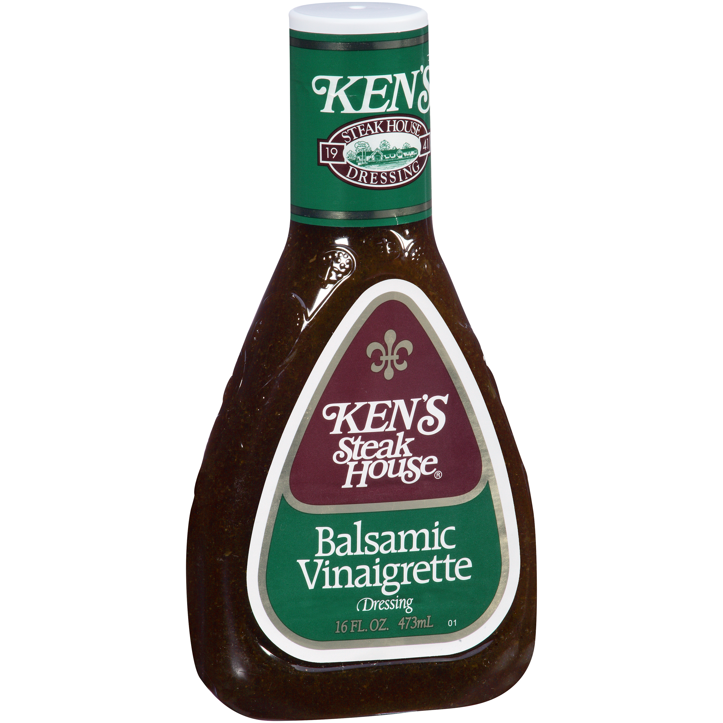 Ken's Steak House Balsamic Vinaigrette Dressing 16 Fl. Oz. Bottle ...