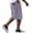 Light Purple #5, variant on Dresfit Corduroy Shorts Men Long Baggy Shorts 2026 Summer Drawstring Multi Pockets Vacation Bermuda Shorts Waistband Lounge Solid Holiday Short Pants XL