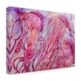 thumbnail image 4 of Trademark Fine Art 'Pink Jellyfish' Canvas Art by Lauren Moss, 4 of 4