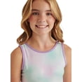 thumbnail image 3 of Justice Girls' Dye Effect Printed Leotard, Sizes XS-XL, 3 of 5