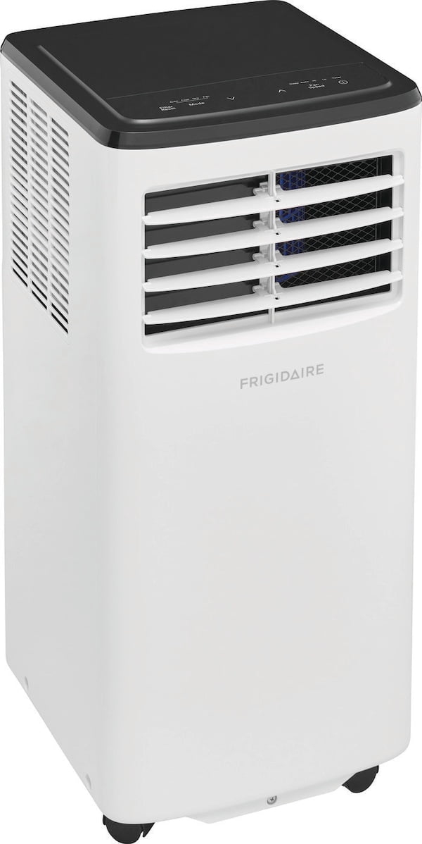 Frigidaire 8,000 BTU Portable Air Conditioner with Dehumidifier Mode for Rooms up to 150 Sq Ft, White
