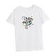 thumbnail image 5 of Camiseta de mujer de verano para mujer, camisa simple con cuello redondo para vacaciones deportivas en la calle, 5 of 7