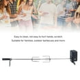 thumbnail image 3 of Rotisserie Kit, Electric BBQ Spit Roast Kit Safe Rustproof 304 Stainless Steel Heat Resistant  for Outdoor Picnics, 3 of 7