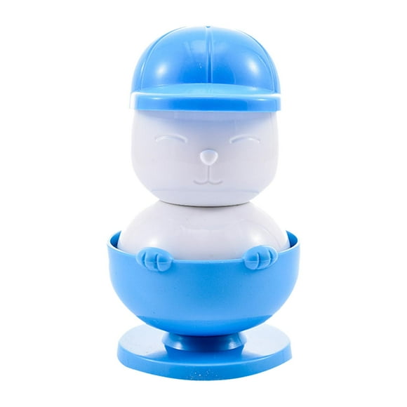 Cepillo para platos con dispensador de jabón, cabezales reemplazables multiusos, cepillo fregador para Azul
