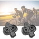 thumbnail image 5 of Juego de placas para zapatos de bicicleta de ciclismo, tacos para pedales de bicicleta compatibles con SPD, juego de accesorios para bicicletas con placas de pedales para Shimano, 5 of 5