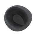 thumbnail image 4 of ZQUUVOU Fedora Hat Men Felt Panama Jazz Hat Women Classic Manhattan Structured Trilby Hat Short Brim Vintage Fedora Hat Band Black, 4 of 7
