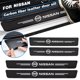 thumbnail image 2 of 4 Pzs Protector De Puerta De Coche De Fibra De Carbono Para Nissan Qashqai Juke X-TRAIL Hoja De ALTIMA Micra Sentra NOTE Patrol Accesorios huangjie unisex, 2 of 2