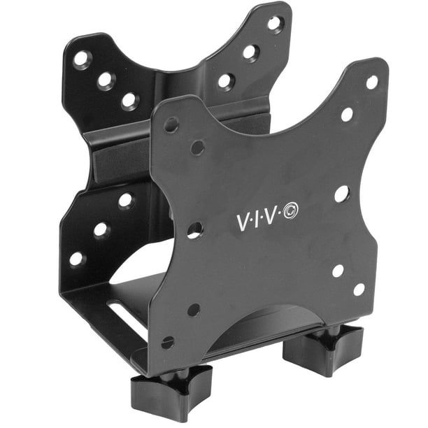 VIVO Adjustable Thin Client Mini PC Mount Bracket CPU VESA Under Desk