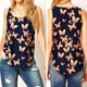 thumbnail image 2 of Gibobby Gasa sin mangas Crew Tank Womens Print XL Chaleco Camisas Top Blusa de mujer(Negro,XG), 2 of 5