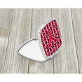 thumbnail image 2 of Letter Y Football Crimson and White Compact Mirror CJ1079-YSCM, 2 of 4
