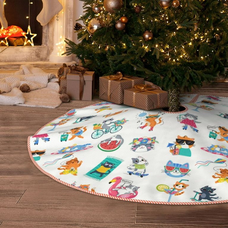 Summer Cat Christmas Decoration Summer Cat Christmas Decoration