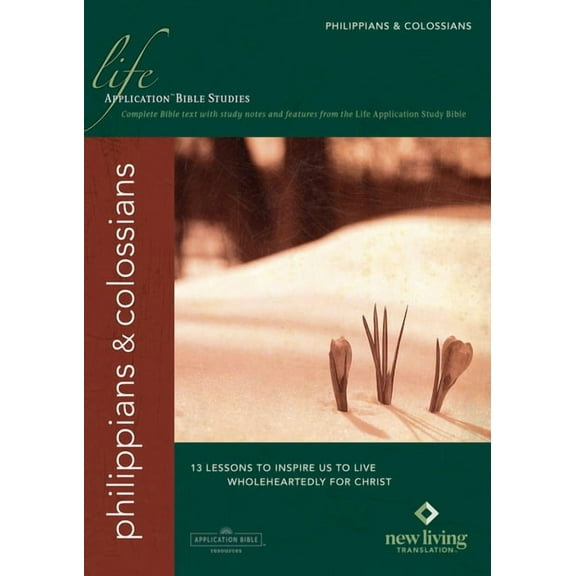 Life Application Bible Studies: NLT Philippians & Colossians, (Paperback)