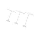 thumbnail image 2 of ziyahi 3x Iron T Bar Earring Necklace Jewelry Display Stand Rack White-Balance, 2 of 9