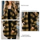 thumbnail image 3 of Chaqueta A Cuadros Para Mujer, Poliéster De Un Solo Pecho Para Mujer, Abrigo Con Cuello De Solapa A Cuadros, Longitud Media, Lavado A Máquina Con Bolsillos Para Uso Festivo ANGGREK Amarillo L, 3 of 4