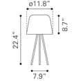 thumbnail image 2 of Lampara de Messa Kessa Muebles Mozzi, 2 of 7