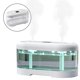 thumbnail image 4 of Humidificador de aire personal de viaje con doble pulverización, recargable, con luz LED, para mesa. Tipo de USB, 4 of 8