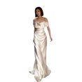 thumbnail image 6 of French White Off-shoulder Light Wedding Dress, 6 of 6